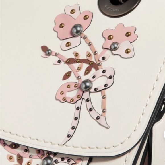 NWOT COACH PARKER WITH FLORAL EMBROIDERY‎ (sold out online) - Picture 3 of 7
